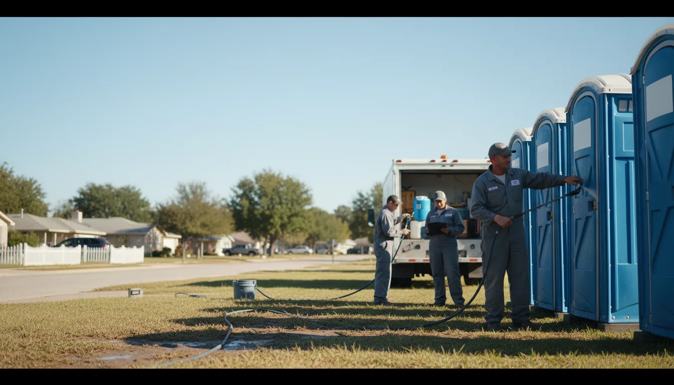 Long-Term Portable Toilet Rental in Spencerville, OK near me
